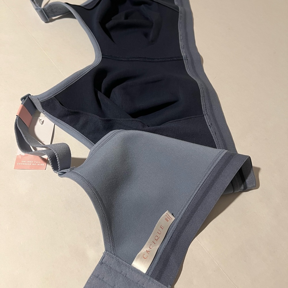 Cacique cotton collection unlined full coverage no wire sz48D - Picture 10 of 12